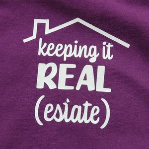 Realtor Tshirt Real E read rate Agent Medium